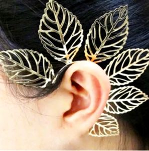 Gold leaf ear cuff (1 piece statement) ♥️
